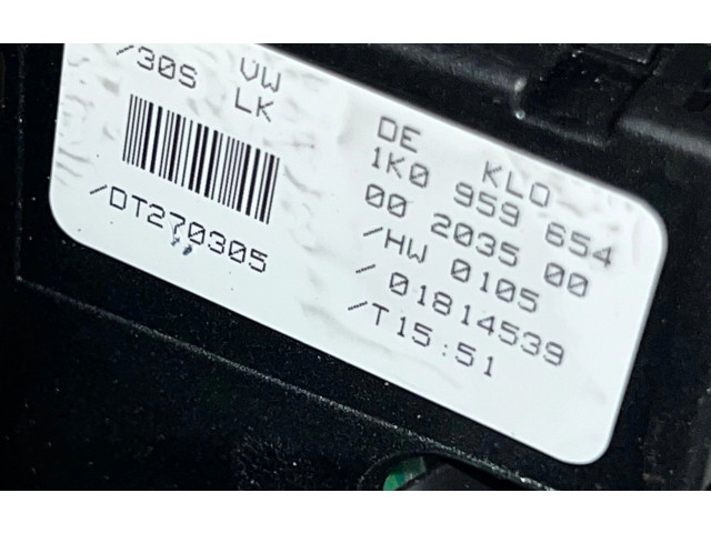 Подрулевой шлейф SRS 1K0959654, 01814539 Skoda Octavia Mk2 (1Z)