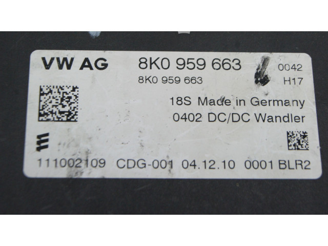 Блок управления 8K0959663, PRZETWORNIKNAPI Audi Q3 8U