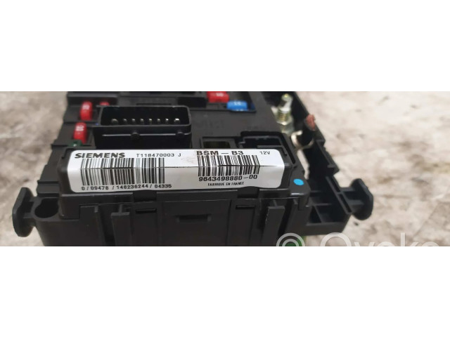   Pojistková skříňka 9643498880   Citroen C2 2005