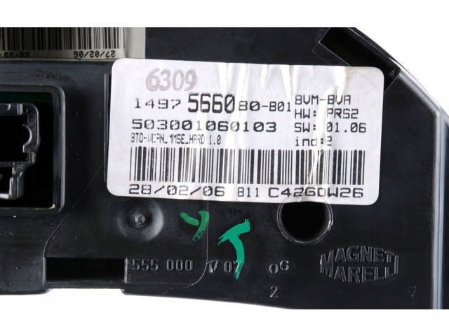 Панель приборов 1497566080 Citroen C8