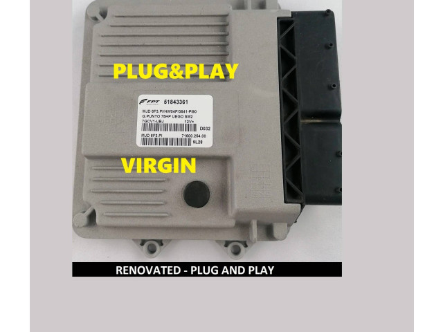 Řídící jednotka 51843361, 7160025400 Fiat Punto Evo 2009