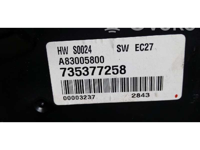 Модуль блока управления кондиционером 735377258, A83005800 Fiat Idea