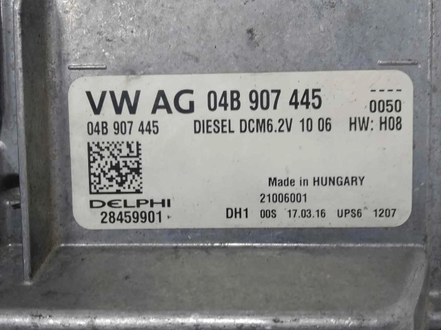 Блок управления двигателя 04B907445 Skoda Rapid (NH)