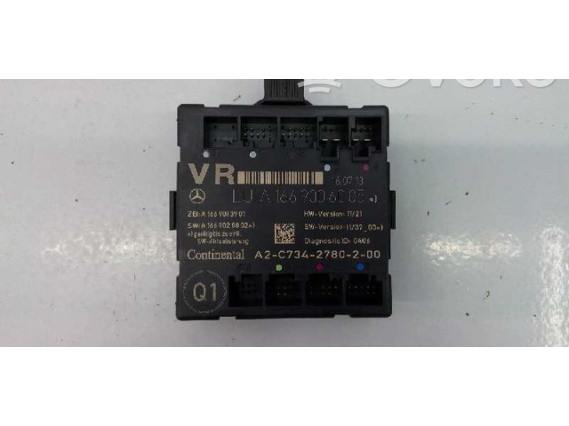 Блок управления A1669006005, A2C7342780200   Mercedes-Benz A W176