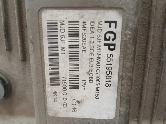 Řídící jednotka 55195818 Lancia Musa 2005