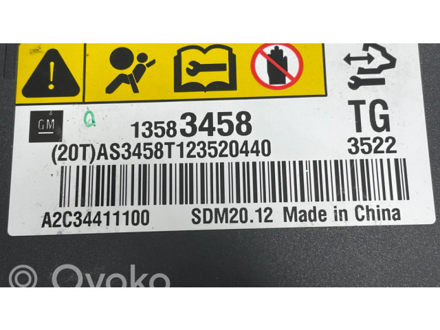 Блок подушек безопасности 13583458, A2C34411100   Chevrolet Spark