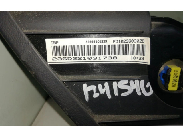 Надувная подушка для колен 96824626ZD   Citroen Berlingo  