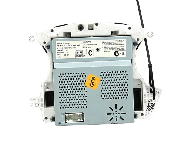 Экран/ дисплей / маленький экран 65906947196, A0-8855A   Mini  One - Cooper R50 - 53  2001 - 2006 года