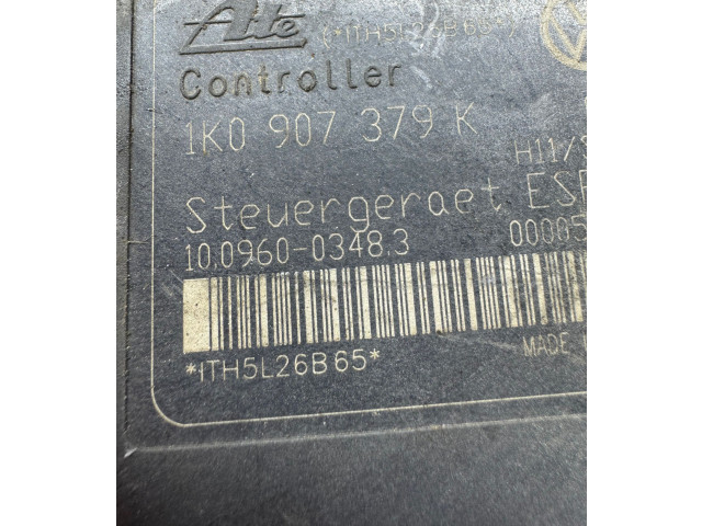 Блок АБС 1K0907379K, 10096003483   Audi  A3 S3 8P  2003 - 2012 года