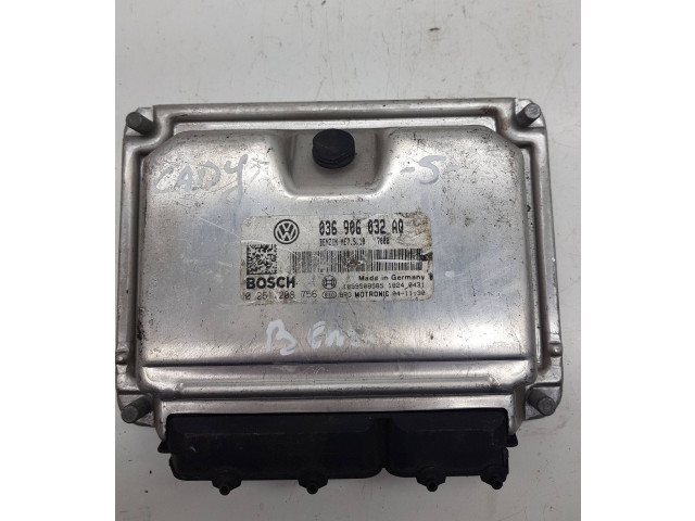 Řídící jednotka 036906032AQ, 0261208756 Volkswagen Caddy 2014