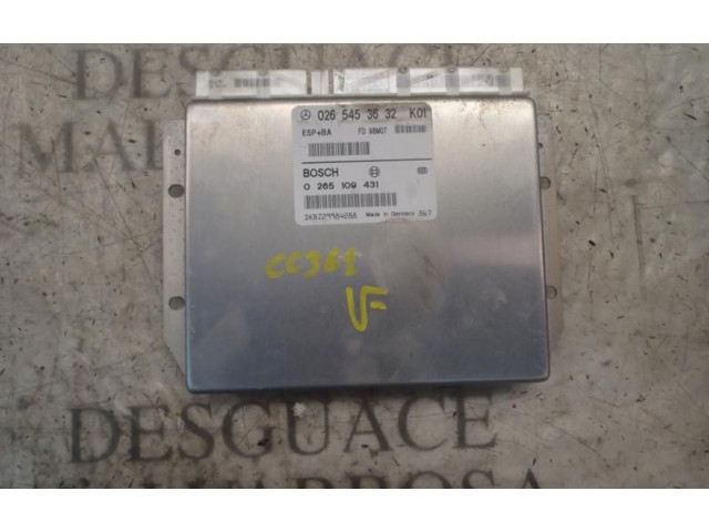 Блок управления Mercedes-Benz A W168