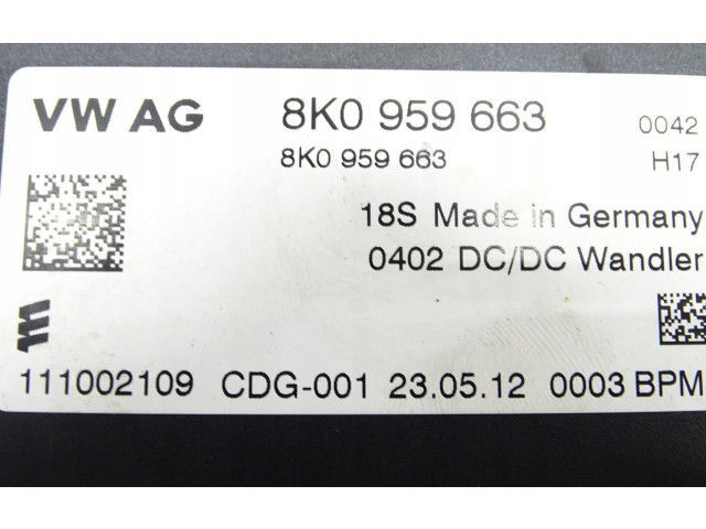 Įtampos keitiklis/ keitimo modulis    Audi A6 C7