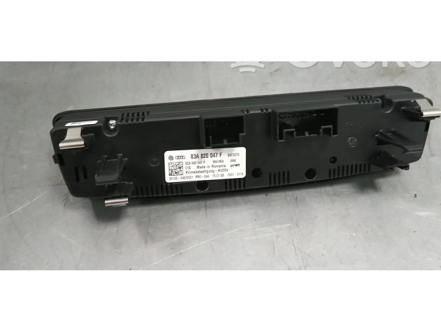 Блок управления климат-контролем 83A820047F Audi Q2