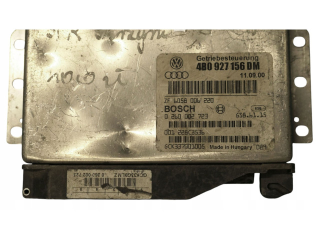 Блок управления коробкой передач 0260002723 Audi A6 S6 C5 4B