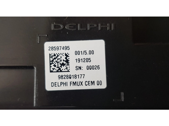 Блок управления климат-контролем 9828018177, 28597495   Citroen C5 Aircross