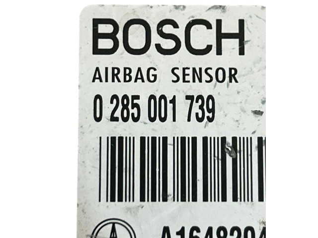 Блок подушек безопасности A1648204, 0285001739 Mercedes-Benz ML W164