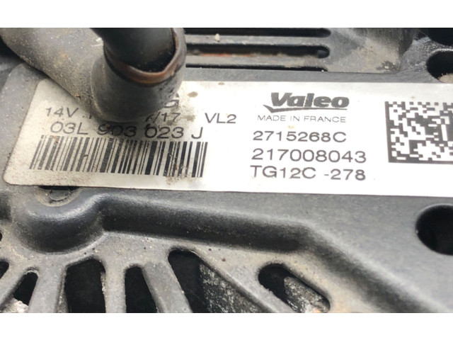 Генератор 03L903023J Skoda Rapid (NH)