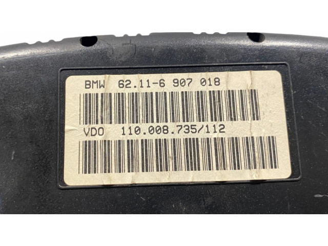 Přístrojová deska BMW 5 E39 2001 6907018, 62116907018