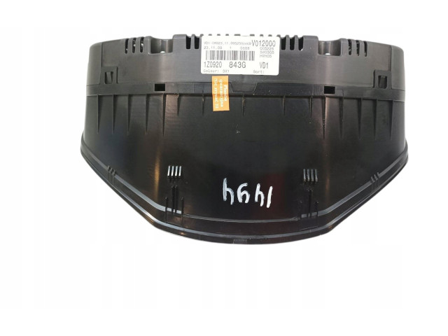 Панель приборов 1Z0920843G Skoda Octavia Mk2 (1Z)