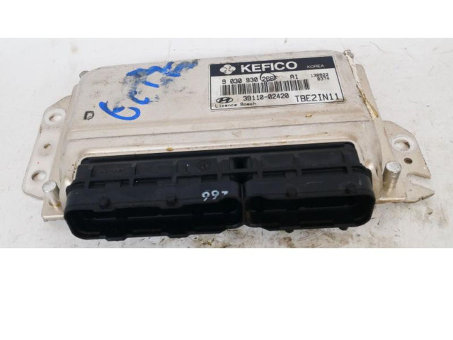 Блок управления двигателя 3911002420 Hyundai Getz