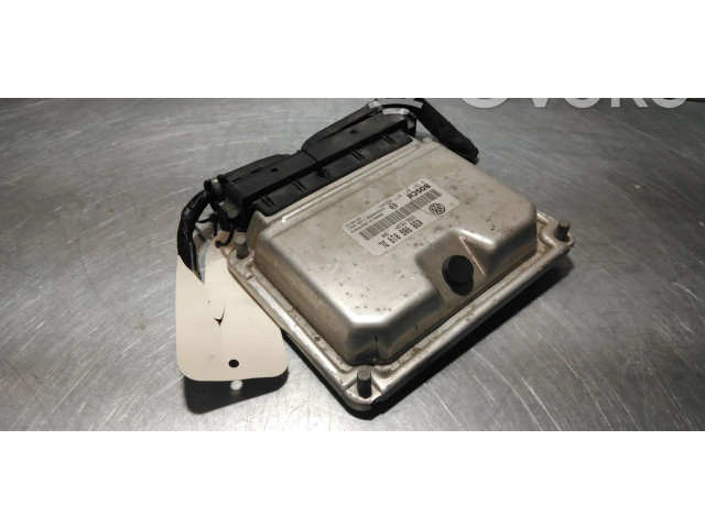 Блок управления двигателя 038906019DL, 0281011077 Skoda Octavia Mk1 (1U)