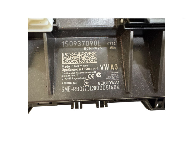 Блок комфорта 1S0937090L, BCMPQ25   Skoda Citigo   