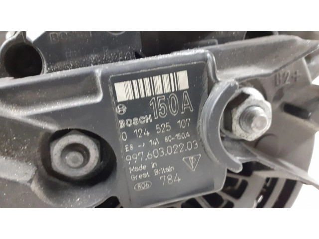 Генератор 99760302203, 0124525107 Porsche Cayman 987 3.4