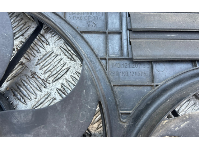 Комплект вентиляторов 1K0121205A, 1K0121207BC Skoda Superb B6 (3T)