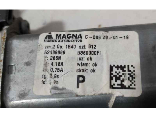 Электрический механизм для подъема окна без двигателя