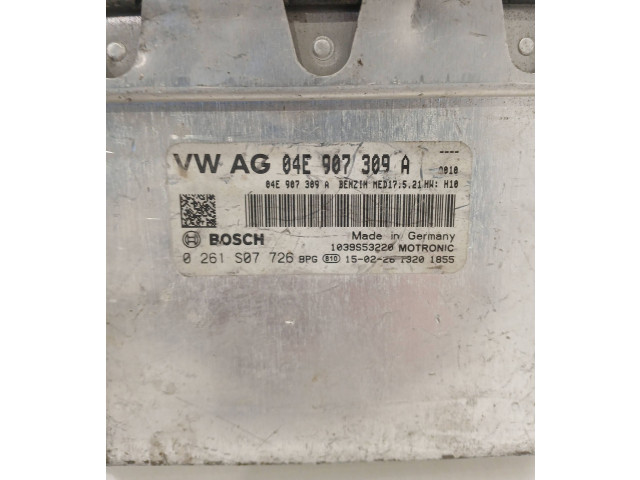 Блок управления двигателя 04E907309A   Skoda Octavia Mk3 (5E)