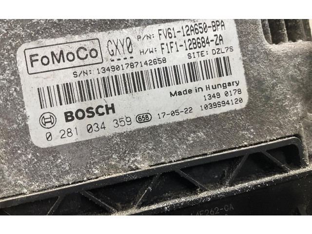 Блок управления двигателем Блок управления F1FJ-12A650-AD, 2059208 Ford Transit - Tourneo Connect