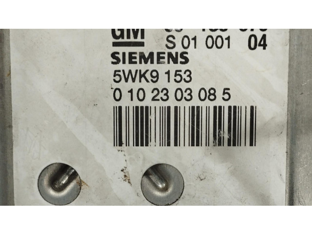 Řídící jednotka 5WK9153, 5WK9153 Opel Zafira A 2001