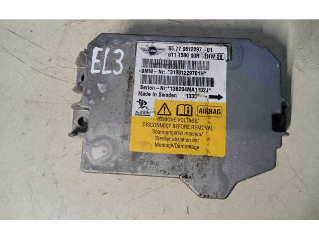 Блок подушек безопасности 9812297   Mini One - Cooper Coupe R56