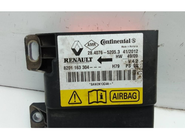 Блок подушек безопасности 8201163304 Dacia Duster
