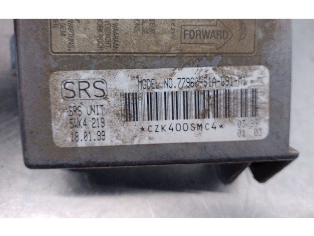 Блок подушек безопасности 77960S1AG91M1, 5WK4219   Honda Accord