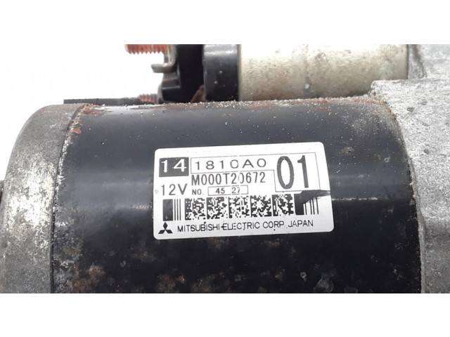 Стартер 141810A0, M000T20672 Mitsubishi Lancer