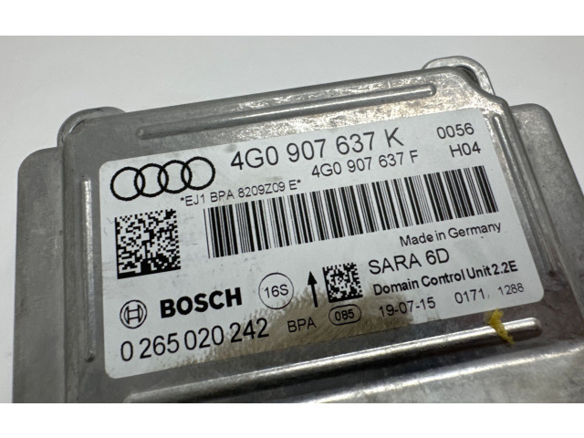 Блок подушек безопасности 4G0907637K   Audi A7 S7 4G