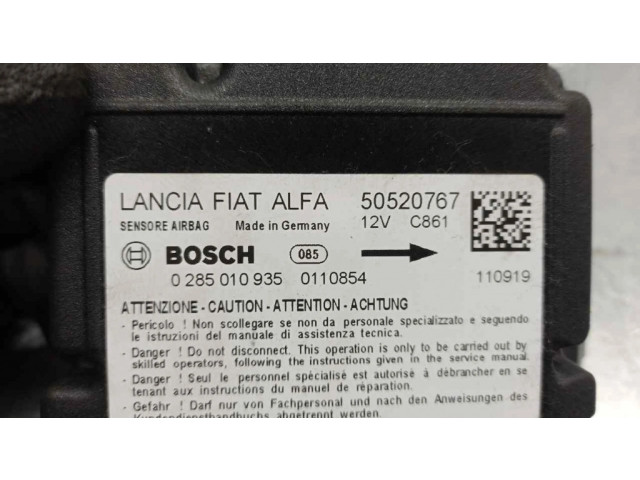 Блок подушек безопасности 50520767, 0285010935 Alfa Romeo Giulietta