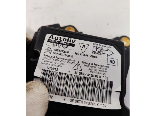 Airbagsteuergerät 9674290580 Citroen C5