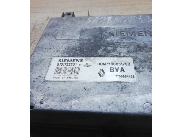Řídící jednotka hom7700851750, s101722201D Renault Safrane 1992