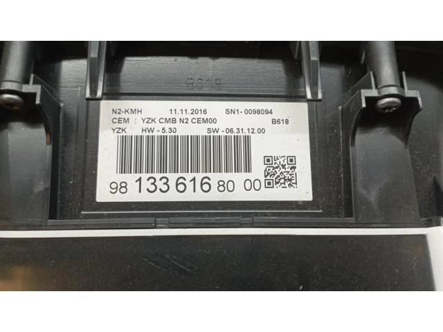 Přístrojová deska Citroen C3 2016 981336168000