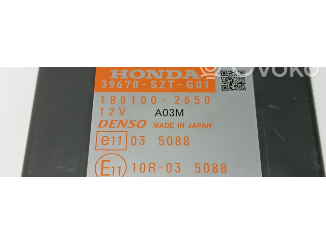 Блок управления 1881002650, 39670SZTG01 Honda CR-Z
