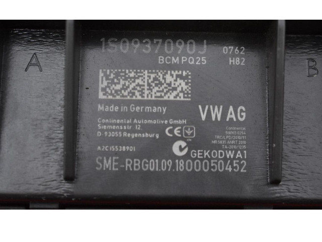 Блок комфорта 1S0937090J, 1S0937090J   Skoda Citigo   