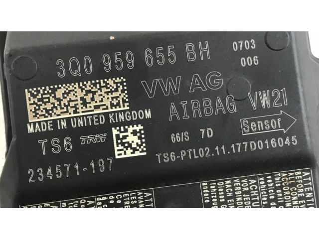 Блок подушек безопасности 3Q0959655BH Skoda Octavia Mk3 (5E)