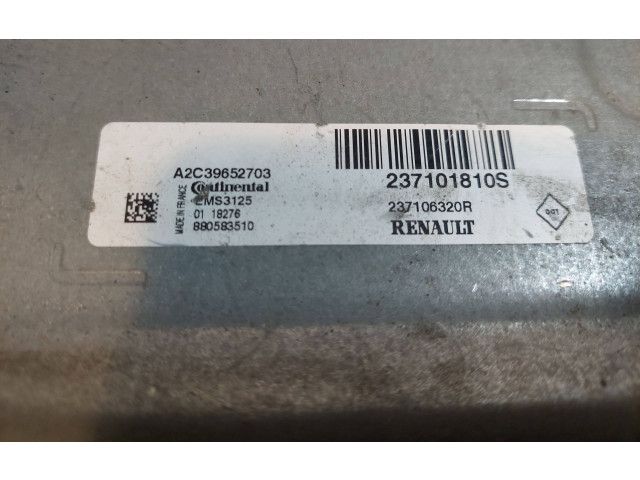 Блок управления двигателем Блок управления 237101810S, 237106320R   Dacia Duster