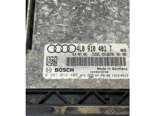 Řídící jednotka 4L0910401T, 0281014408   Audi Q7 4L 2007