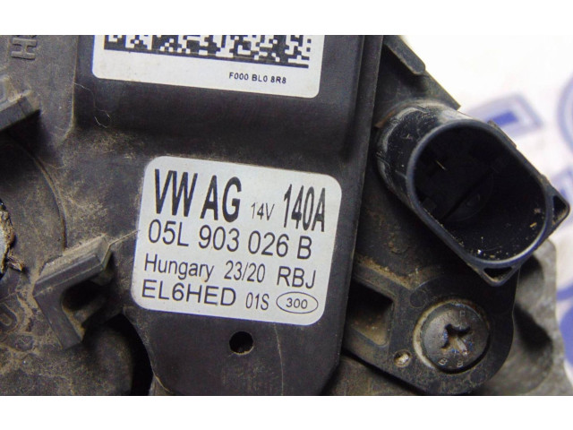 Генератор 05L903026B Skoda Kodiaq