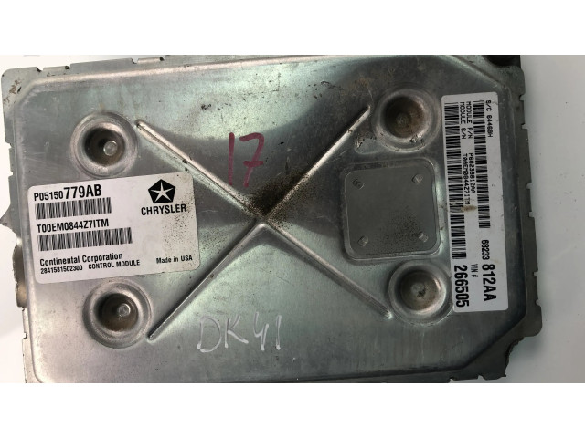 Блок управления двигателем Блок управления P05150779AB Fiat Freemont