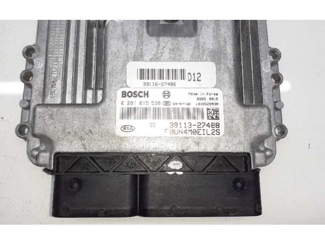 Блок управления двигателем Блок управления 3911327488, 0281015538   KIA Carens II