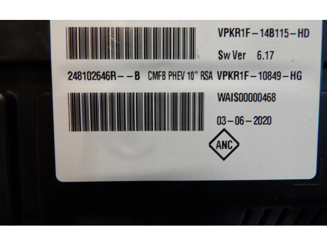 Přístrojová deska Renault Captur II 2019 248102646R